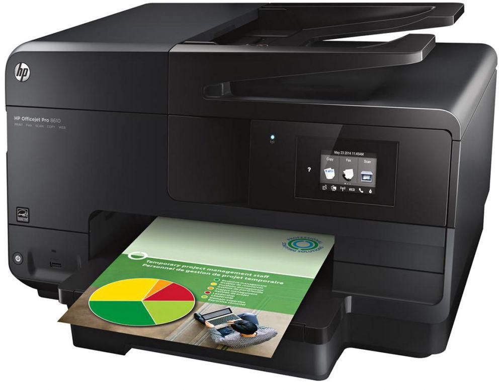 HP e-All-in-One Printer A7F64A - Officejet Pro 8610