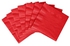 Amscan 50786.4 Value Solid Beverage Napkins, Apple Red Party Supplies, 5" x 5",