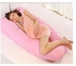 Dubai Gallery U-Shaped Maternity Pillow Cotton Pink 80X120Centimeter AMZ-N16105139A