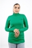 Wide Short Ribbed Pullover | Free Size | Green