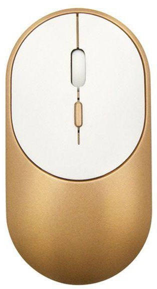 Mouse Bluetooth 5.2 2.4GHz Rechargeable Portable-Golden