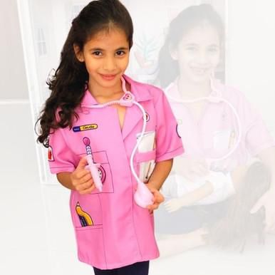 Nurse - Doctor Kids Costume Set - 3 Pieces Set