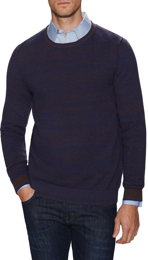 Boss Orange - Kraig Striped Crewneck Sweater