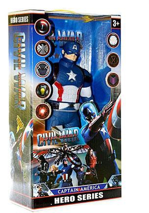 Captain America Sound And Light Action Figure