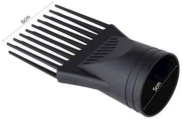 Hair Dryer Diffuser With Comb Black