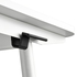 GLADHÖJDEN Desk sit/stand - white 100x60 cm