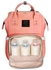 Portable Baby Diaper Bag for Travel - Orange
