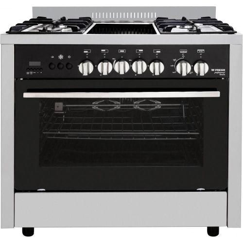 Fresh Stainless Steel Professional Grillo Gas Cooker - 5 Burners
