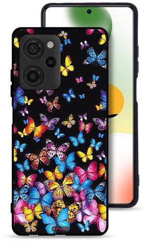 Xiaomi Poco X5 Pro Protective Case Cover Colorful Butterflies