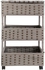 Get Rectangular Rattan Trolley with Cover, 3 Layers,48×38×83 cm with best offers | Raneen.com