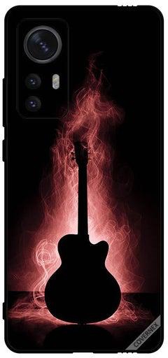 Protective Case Cover For Xiaomi 12X Guitar Reflection In Dark