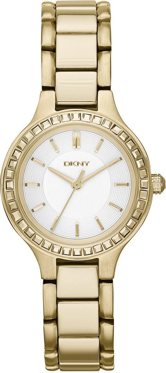 DKNY Chambers For Women White Dial Stainless Steel Band Watch - NY2221