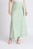 Esla Plain Asymmetric Skirt - Mint
