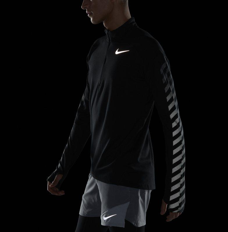 Nike Flash Men's Long-Sleeve Running Top - Black