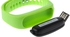 Margoun E02 Smart Watch Android Bluetooth Fitness OLED Wristband Band - Green