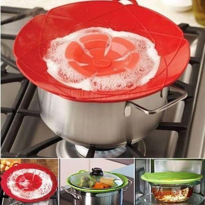 Universal Chef Silicone Spill Stopper Lid Pan