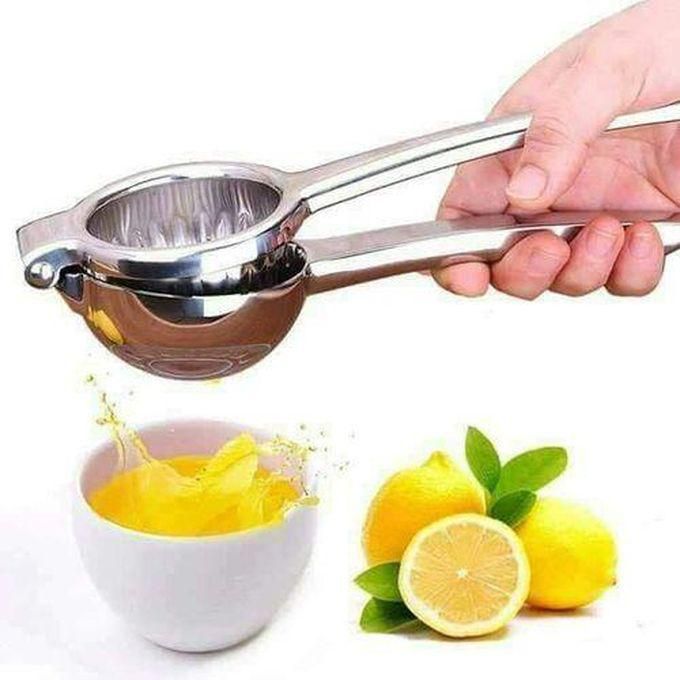 SHARE THIS PRODUCT Extra-heavy Stainless Steel Lemon Orange Squeezer - Silver