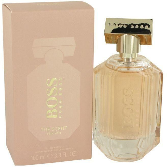 Hugo Boss The Scent 100ml EDP FOR HER +FREE EXECUTIVE PEN