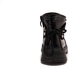 Women's Half Boot Comfortable Suede In Leather- Black