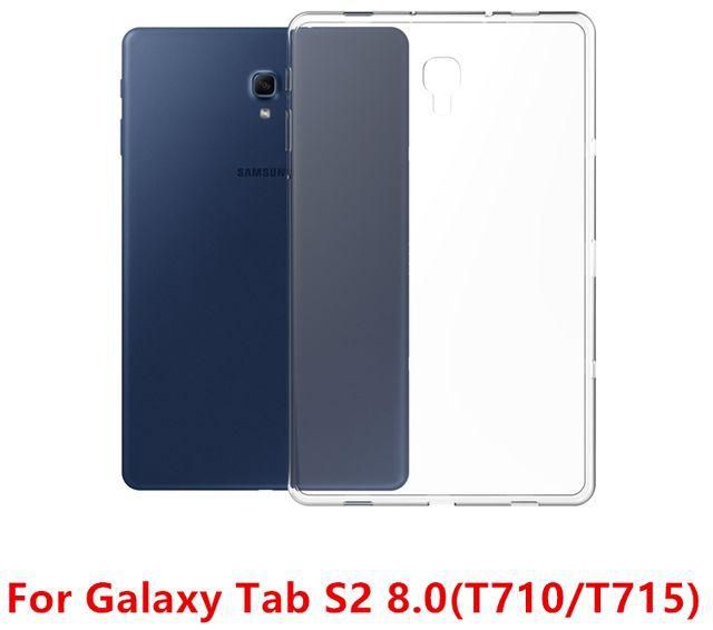 Transparent TPU Silicon Case For Samsung Galaxy Tab S2 S3