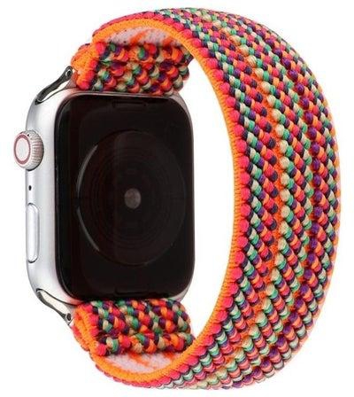 Nylon Replacement Strap Watchband For Apple Watch Series 1/2/3/4/5/6/7/SE 38-40-41mm Multicolour