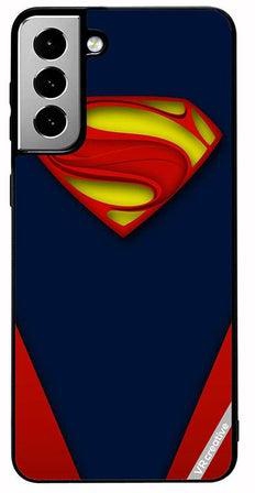 Protective Case Cover For Samsung Galaxy S21 FE 5G Superman Design Multicolour