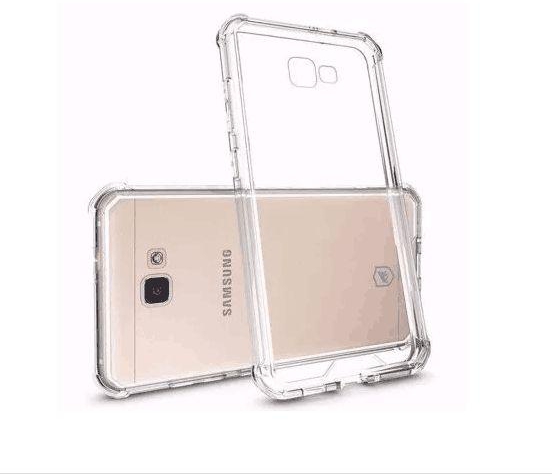 Bdotcom Anti-Shock Drop Proof Air Bag Case for Samsung J3 (Transparent)