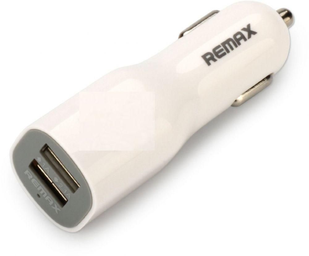 REMAX Dual Port USB Mini Car Charger Adapter for Iphone 6/6pus Samsung & smartphones