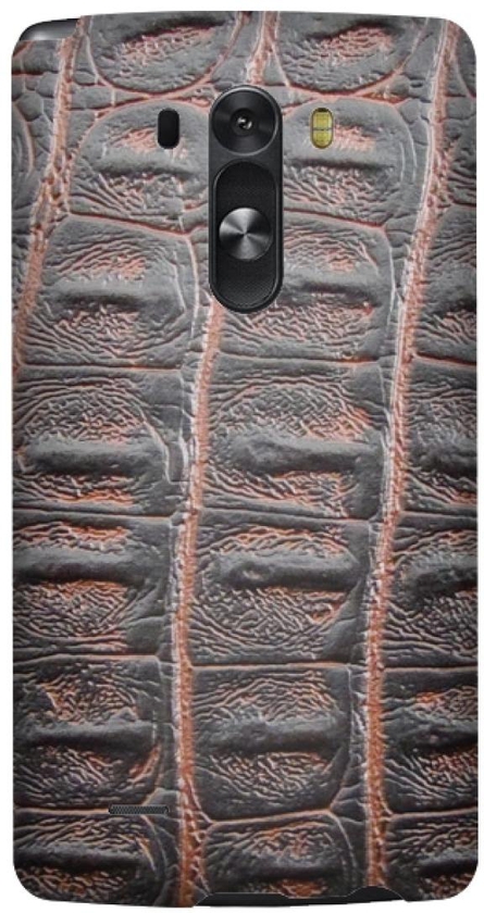 Stylizedd LG G3 Premium Slim Snap case cover Matte Finish - Viper Skin Leather