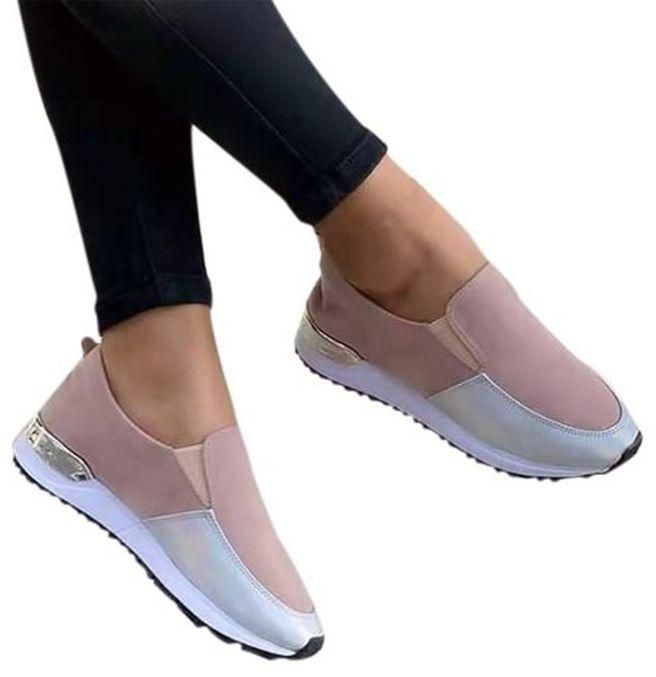 Slip-on Ladies Sneakers - Pink.