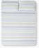 غطاء لحاف من البركال القطني 100% مقاس 160×200 سم مع غطاء وسادة مقاس 50×75 سم - لمرتبة مقاس كوين، لون أصفر ماتيو