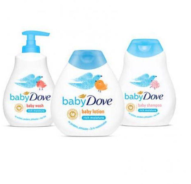 Dove Baby Wash Set Lotion, Shampoo &head To Toe Moisture