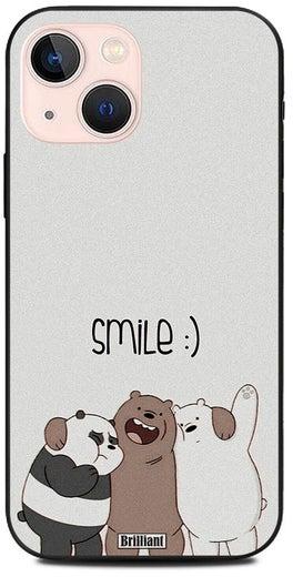 Protective Case Cover For iPhone 13 Mini Smile