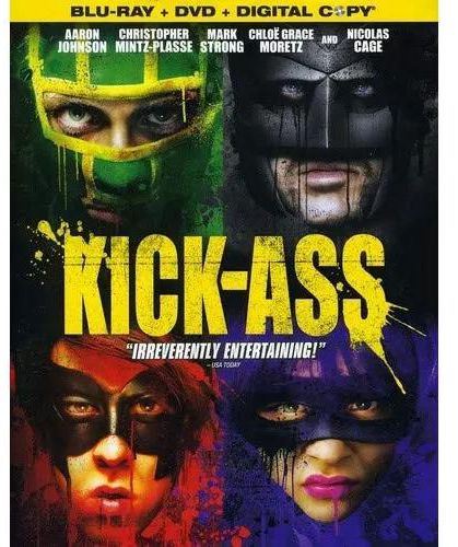 Kick-ass Three-disc Blu-ray - Dvd Combo + Digital Copy