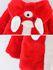 Baby's Quilted Coat Cute Lovey Bear Hooded Warm Coat