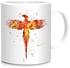 Harry Potter Design Mug White/Red/Yellow 10centimeter