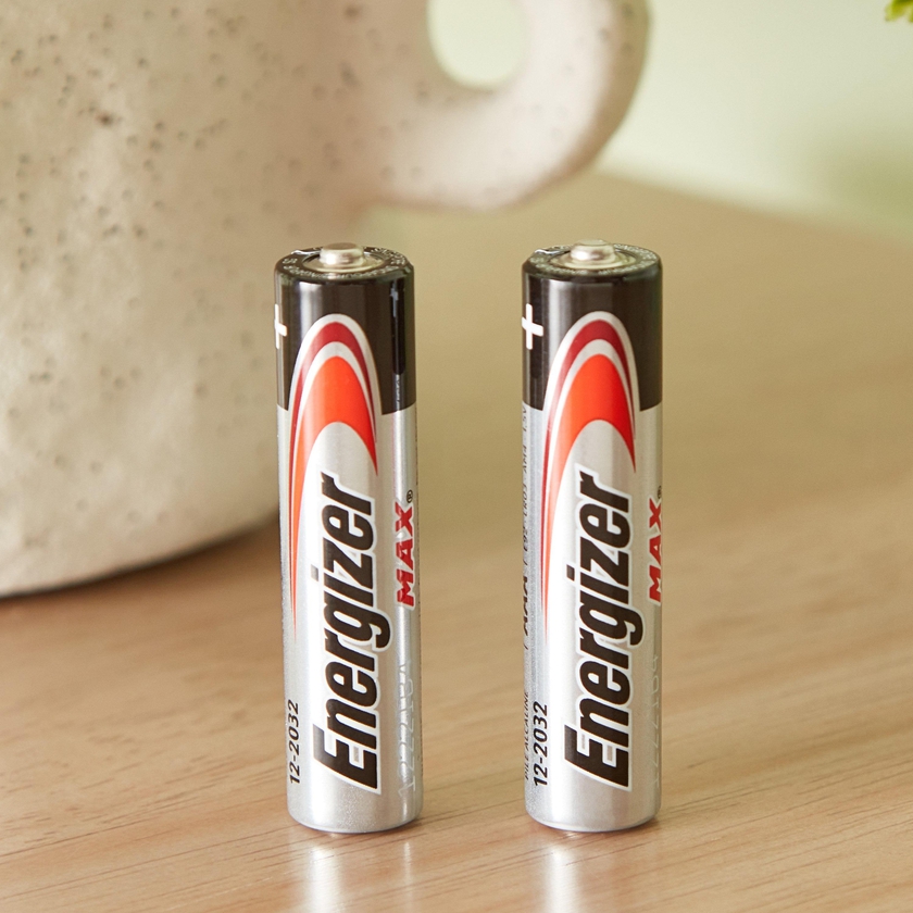 Energizer 2-Piece MAX AAA Alkaline Battery
