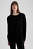 Defacto Woman Tricot Regular Fit Crew Neck Long Sleeve Pullover