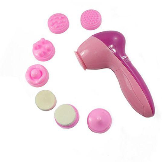 Skin Relief Massager Set Facial Exfoliator Care Cleansing Full Body