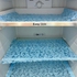 بطانات الثلاجة للأرفف، قابلة للغسل، قابل لإعادة الاستخدام 8قطع.