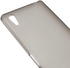 Sony Xperia Z5 Premium / Dual - Matte TPU Gel Phone Cover - Grey