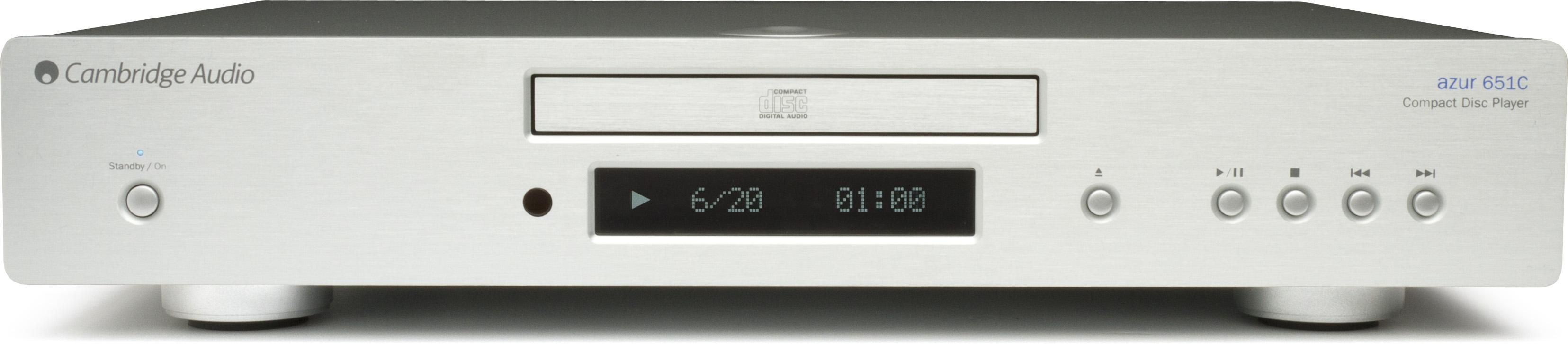 Cambridge Audio Azur 651C Premium CD Player Silver