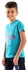 Andora Summer Boys Cotton Regular T-Shirt - Turquoise