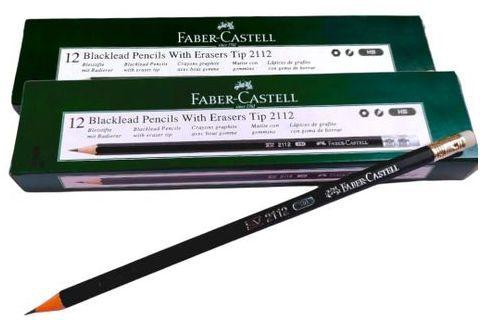 Faber Castell Pencil Set With Rubber - 24 Pcs