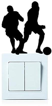 football player Wall Sticker Decoration for the doorbell or laptop or the Light Switch or the car