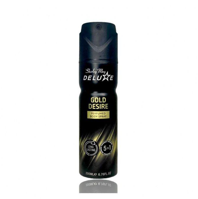 Shirley May Gold Desire - Body Spray - For Men - 200ml