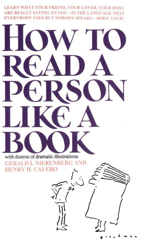 How To Read A Person Like A Book - BY Gerard I. Nierenberg