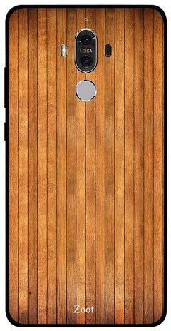 Skin Case Cover -for Huawei Mate 9 Wooden Multiple Vertical Lines Wooden Multiple Vertical Lines