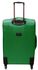 Softside 4 Piece Luggage Trolley Set Green