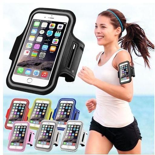 Generic Arm Band Phone Case For IPhone 4 4S Sports Gym Running Training Sport Arm Belt Band Water Resistant + Sweat Proof + Key Holder - White